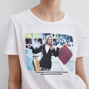 Zara Officially Licensed Clueless Tee White - S